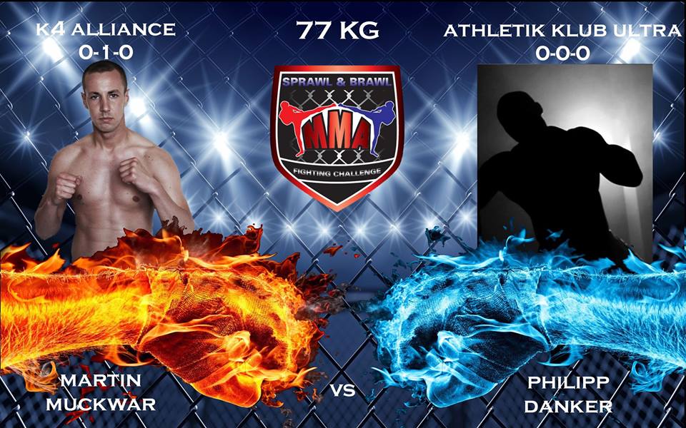 Martin Muckwar vs. Philip Danker (vom »Athletik Klub Ultra«), »Sprawl & Brawl«-FightCard für den 31. Oktober 2015